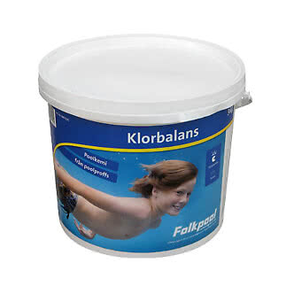 Klorbalans 3kg granulat Pool