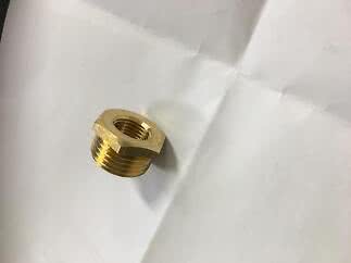 Bussning mässing 15x8 (1/2"x1/4")