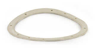 Packningmotflänsgummi yd 230mm poolbelysningm MTS
