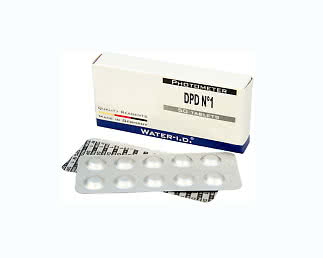 Testtabletter DPD1, Fritt klor/Brom DPD1 fotometriska 50st