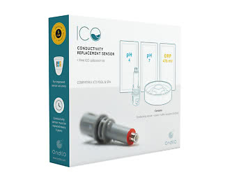 ICO Konduktivitet grå sensor + Kalibreringskit