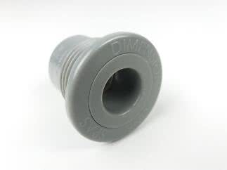 Munstycke värmeretur 1/2" grå, D1