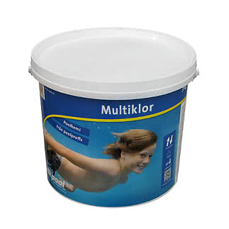 Multiklor 3kg tabletter 200g Pool utan kopparsulfat