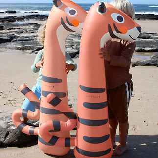 Uppblåsbar Noodle Tino the Tiger  2-pack