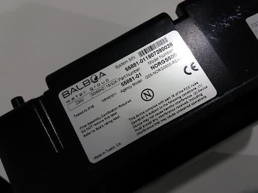 Spapack Balboa GS500 1 pump Nordic inkl 3kW värmare