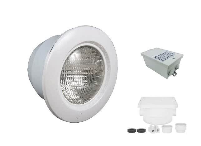 Poolbelysning LED vit komplett Thermopool Hayward