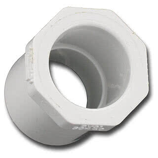 Reducering pvc 3/4"x1/2" utvxinv