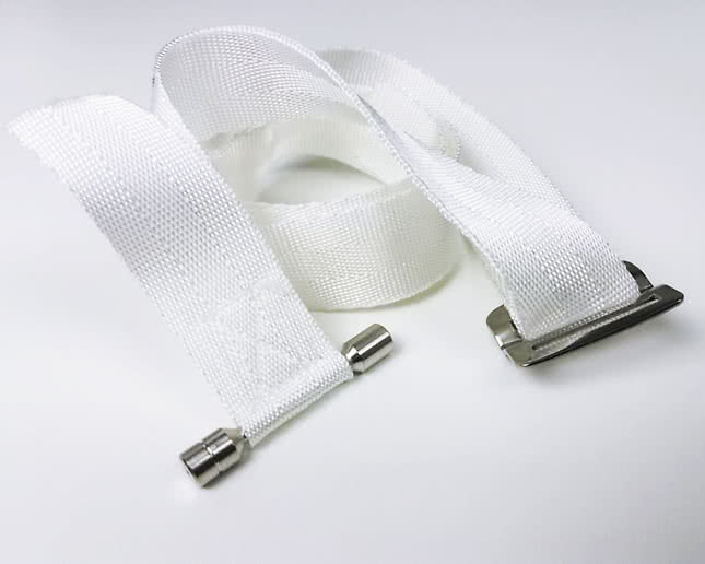 Band till Pushlock reglerbar Vit