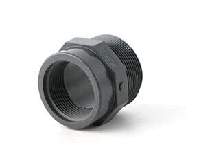 Bussning 2"-1½" utv/inv kort utförande