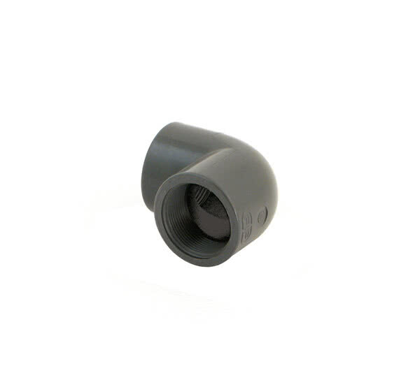 Vinkel 90 grader 1½" invändig gäng