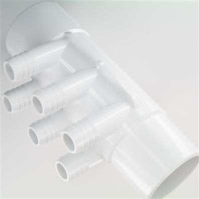 Manifold 2"x3/4"slang, 6 port (invxinv)