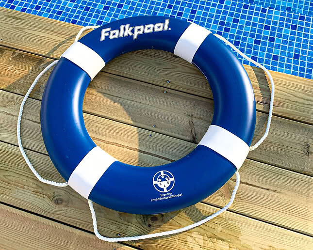 Livboj Folkpool blå