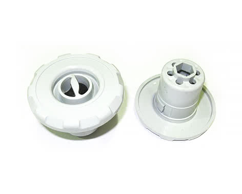 Munstycke Micro spinnerjet blank grå Nordic 1998-2004