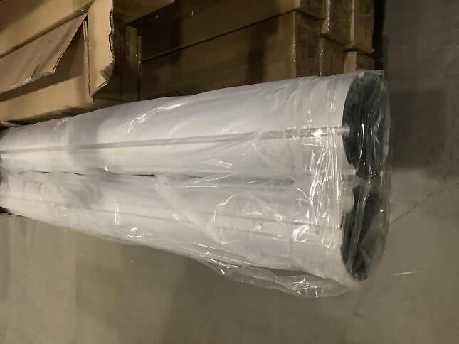 Rör för upprullningsanordning med hjul för Solfolie max bre