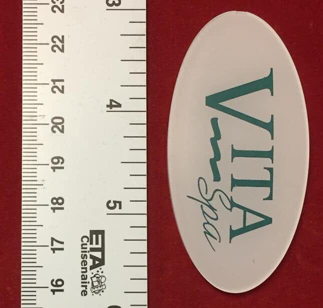 Vita Spa logo till nackkudde 2019-2021