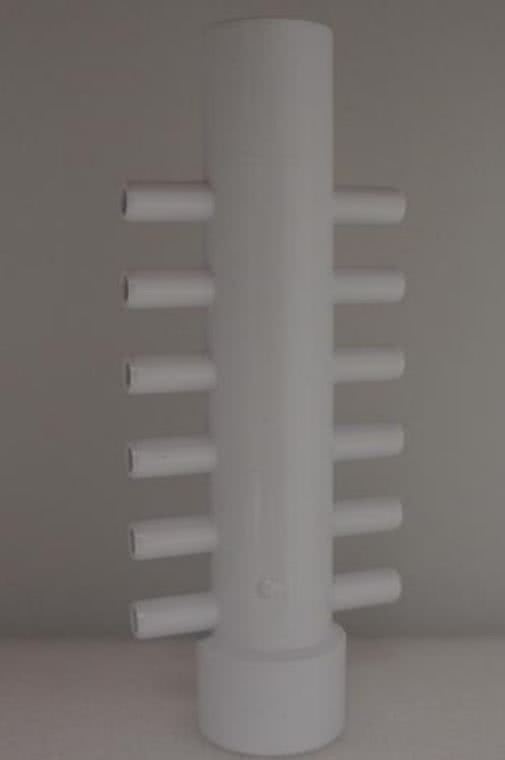 Manifold 12 port 3/8" Barb, 1sktxSpig