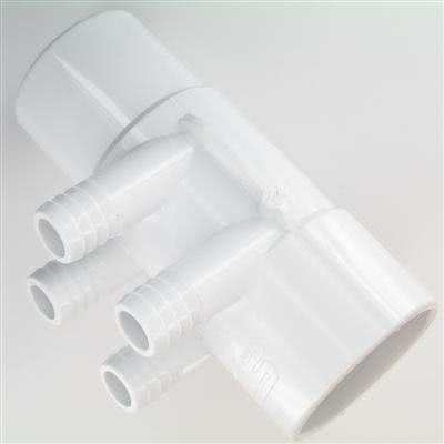 Manifold 2"x3/4"slang, 4 port (invxutv)