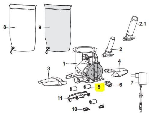 Hjul Telsa 90 3-pack