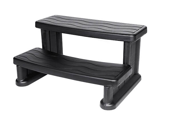 Spatrappa Spa Side Step Black (svart)