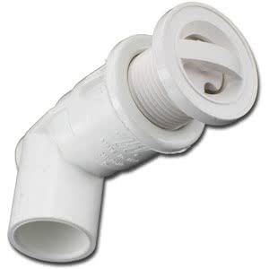 Munstycke Ozon pulsator komplett Vit, 38mm D1