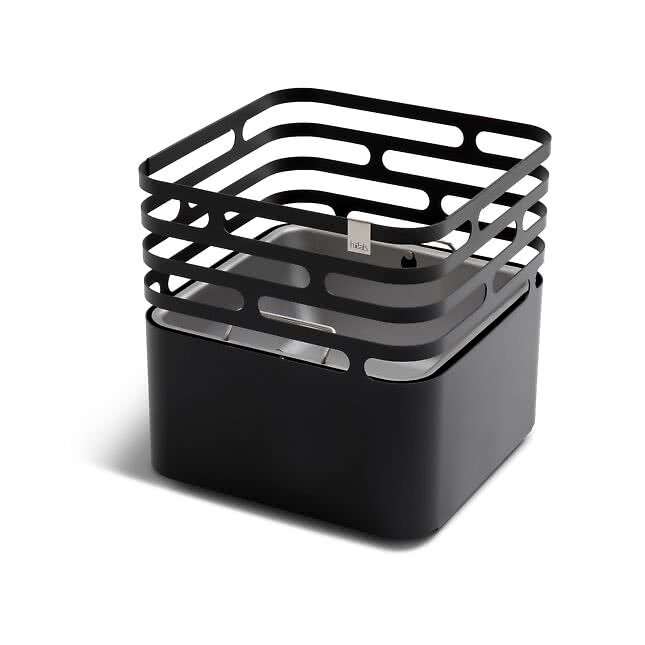Eldkorg CUBE svart