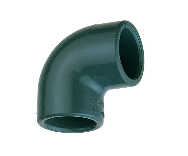Vinkel PVC 95 d-75 pn16 Inv lim