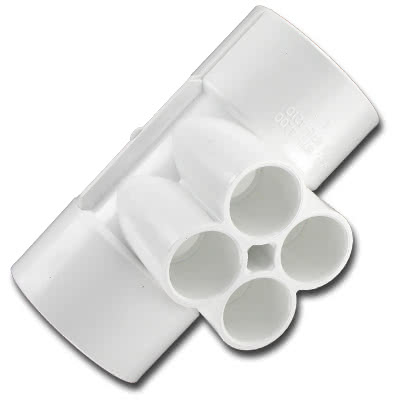 Manifold 2"x3/4" lim, 4 port (invxinv)