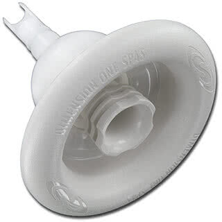 Munstycke VCR Luft justerbar 130mm vit D1 äldre