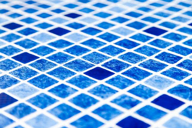 Liner platssvetsning R 3000 1,5mm B 1,65 Mosaik Blå/lm