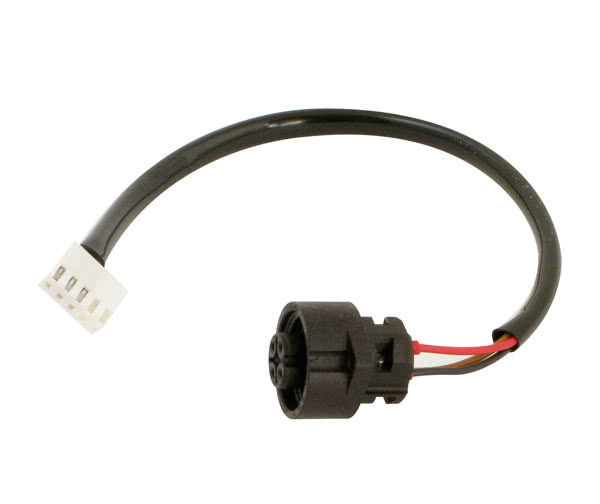 Elkontakt Nätdel Indigo hane inkl. kabel