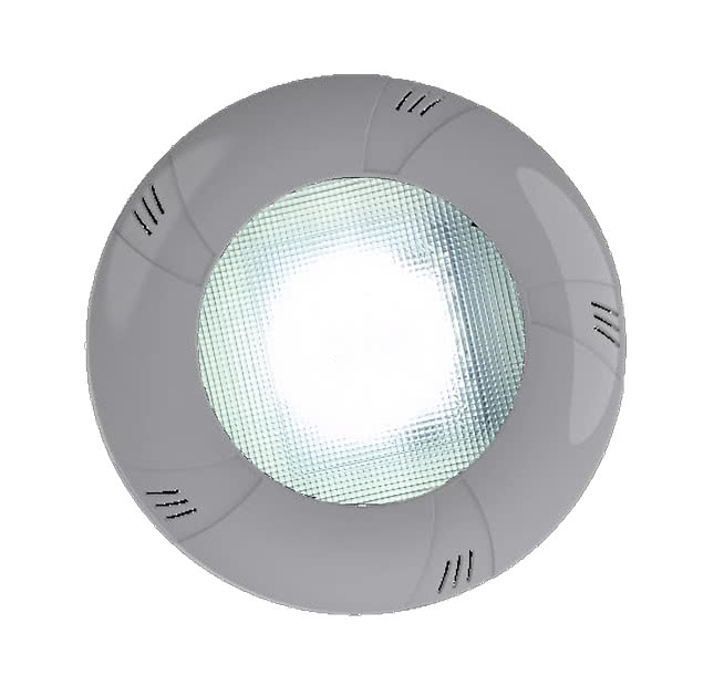 Poolbelysning LED Noria ljusgrå 30W RGB träpool