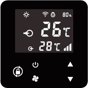 Kontrollpanel med inbyggd wifi HF I Plus