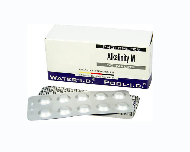 Testtabletter Alkalinitet fotometriska 50st