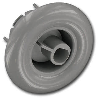 Munstycke mini roterande Neckflex Grå 2pin -->´01, 65mm D1