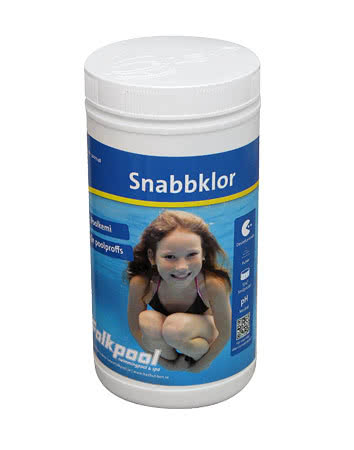 Snabbklor 1kg Granulat Pool
