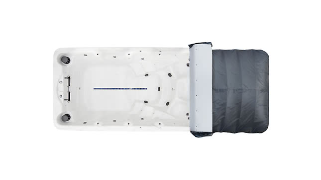 Rullöverdrag till Swimspa Vita Spa 429x230 R25,4 grå