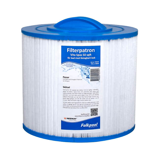 Filterpatron Vita Spa äldre modeller