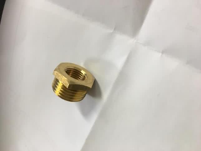 Bussning mässing 15x8 (1/2"x1/4")