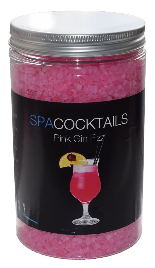Spasalt Cocktail spa Pink Gin Fizz