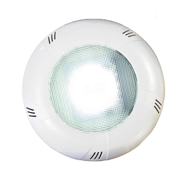 Poolbelysning LED Noria vit 20W kallvit träpool