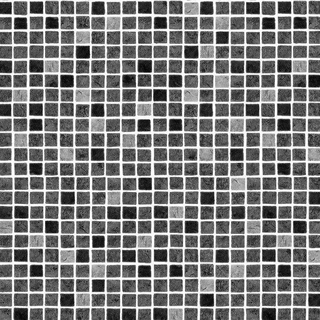 Liner platssvetsning 1,5 mm x 1,65 x 25 m Mosaik Svart