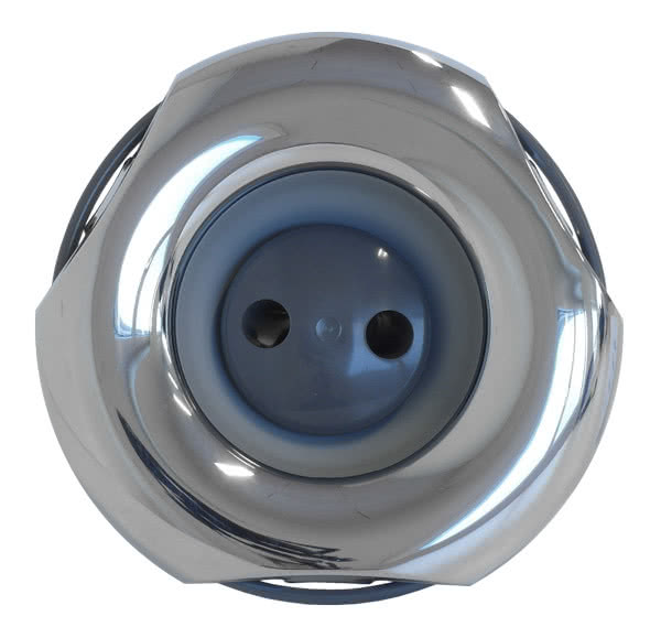 Munstycke VCR dubbel roterande (accent ring)150mm rostfri D1